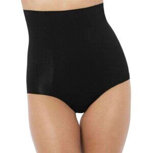 NWOT Wacoal Beyond Naked Cotton Shaping Hi-Waist Brief Style 808330 Black Small